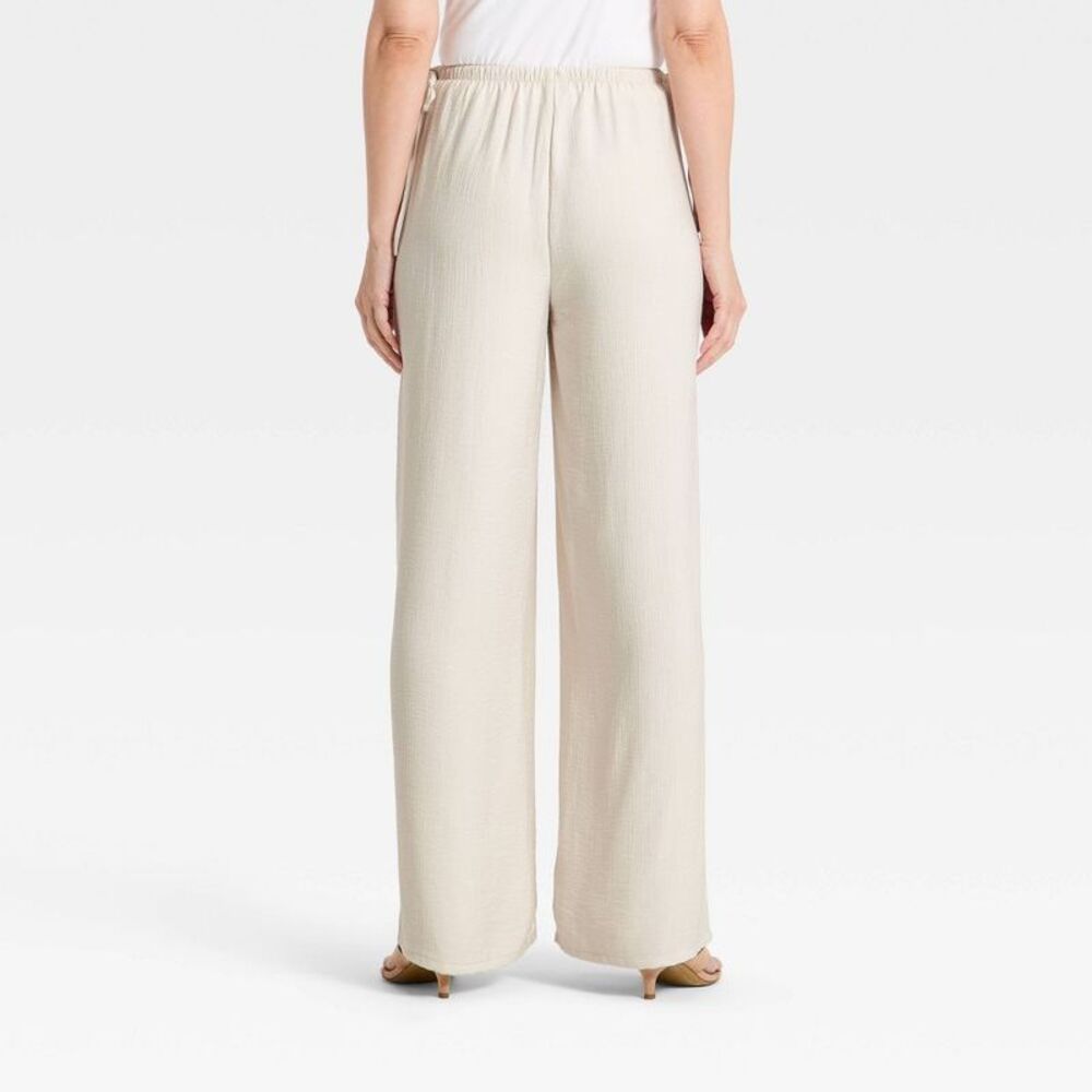 a new day Wide Leg Pull-On Pants in Light Beige - Picture 2 of 3